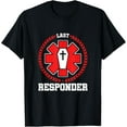 thumbnail image 1 of Funeral Director Corpse Undertaker Last Responder T-ShirtMen and women, Black T-shirt, size: Extra large, 1 of 4