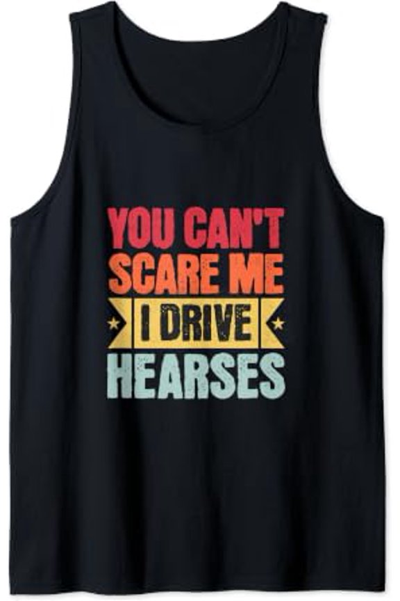 Funeral Hearse Driver Playful Funeral Director Undertakers Tank Top Size S-3XL