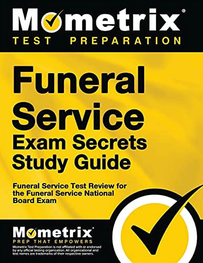 PreOwned Funeral Service Exam Secrets Study Guide Funeral Service