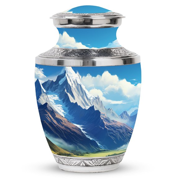 Funeral Urn for Ashes - Urns for Ashes Adult Female Mother & Dad Male - Large Urn for Human Ashes - Urns for Adult Male - Urns for Human Ashes Large Adult - Burial Urn (Size - 10inch)