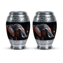 Funeral Urns For Human Ashes Adult - Mini Urns For Ashes - Urns For Women Human Ashes - Blue Urns For Human Ashes - Cremains Containers - Urns For Human Ashes - Burial Urn (Size -3inch,2pcs)