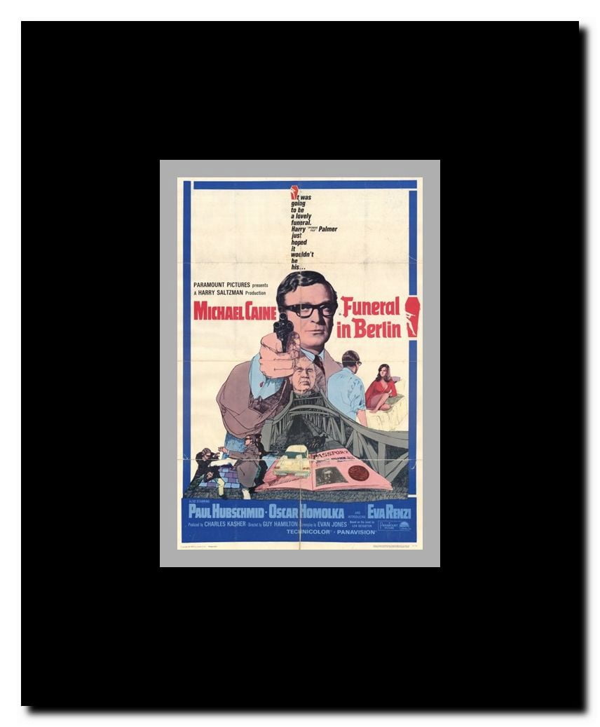Funeral in Berlin Framed Movie Poster