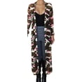 thumbnail image 1 of Funfash Plus Size Women Camo Pink Mesh Kimono Long Duster Cardigan Made in USA, 1 of 3