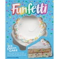 thumbnail image 1 of Funfetti Ice Cream Cake with Colorful Sprinkles - Frozen Birthday Dessert, 1 of 13