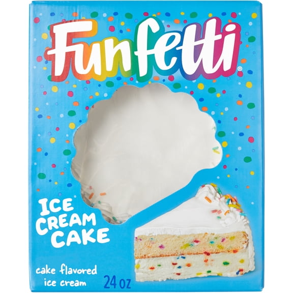 Funfetti Ice Cream Cake, Serves 8