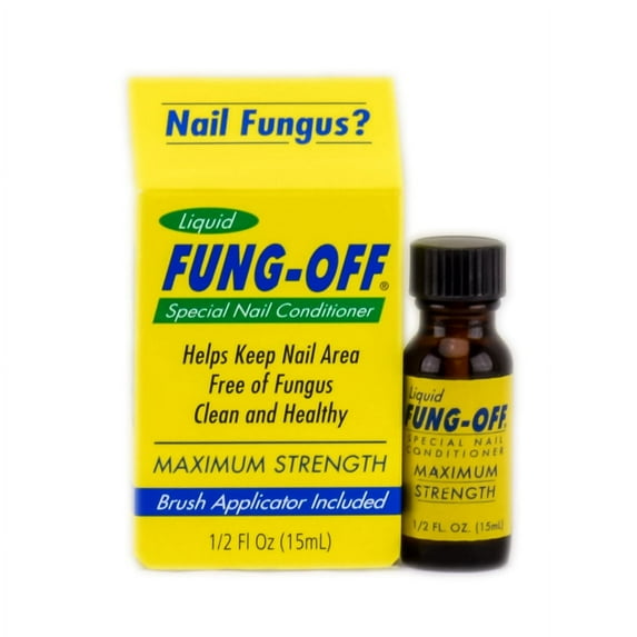 Fung Off Nail Supplements: Liquid Special Conditioner - Maximum Strength, 0.50 fl oz