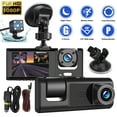 thumbnail image 1 of FungLam 1080P Dual Lens Dash Cam For Cars, Front/Rear/Inside Video Camera Driving Recorder Night Vision G-Sensor, 1 of 9