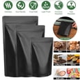 thumbnail image 1 of FungLam 500Pack 5.5x7.9in=14x20cm Matte Mylar Zip Lock Pouches Food Grade Resealable Stand Up Candy Bags, 1 of 5
