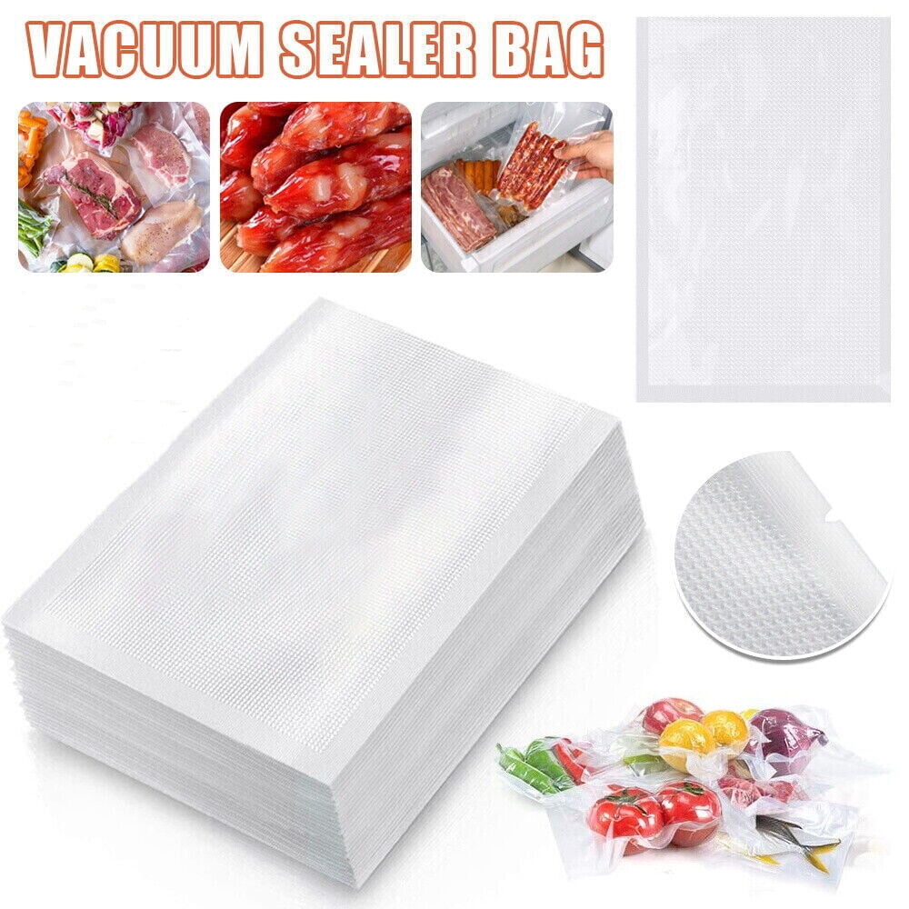 500/1000 Quart Vacuum Sealer Bags 8x12 Embossed Food Saver