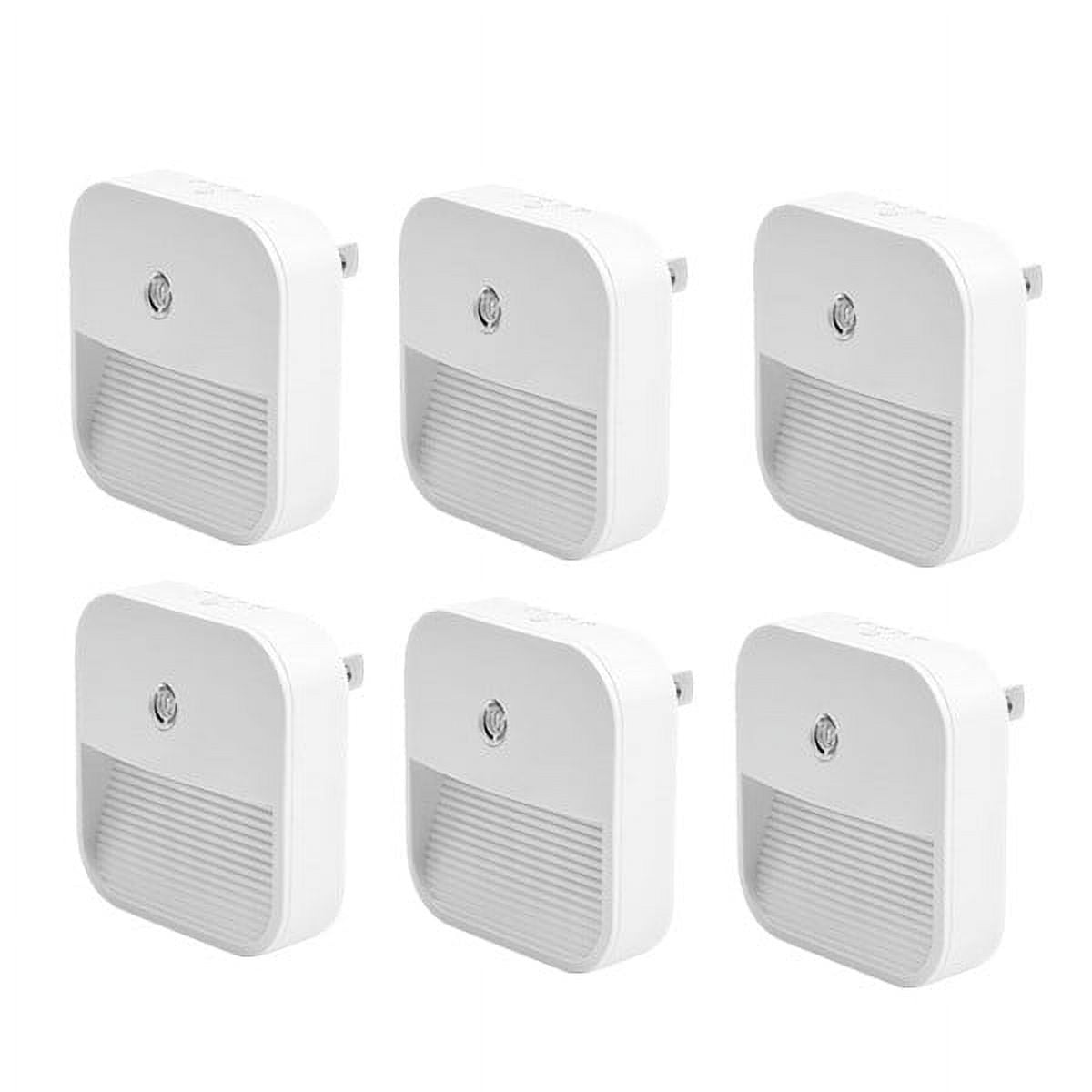 FungLam Automatic LED Plugin Night Lights Bedroom Hallway Kitchen