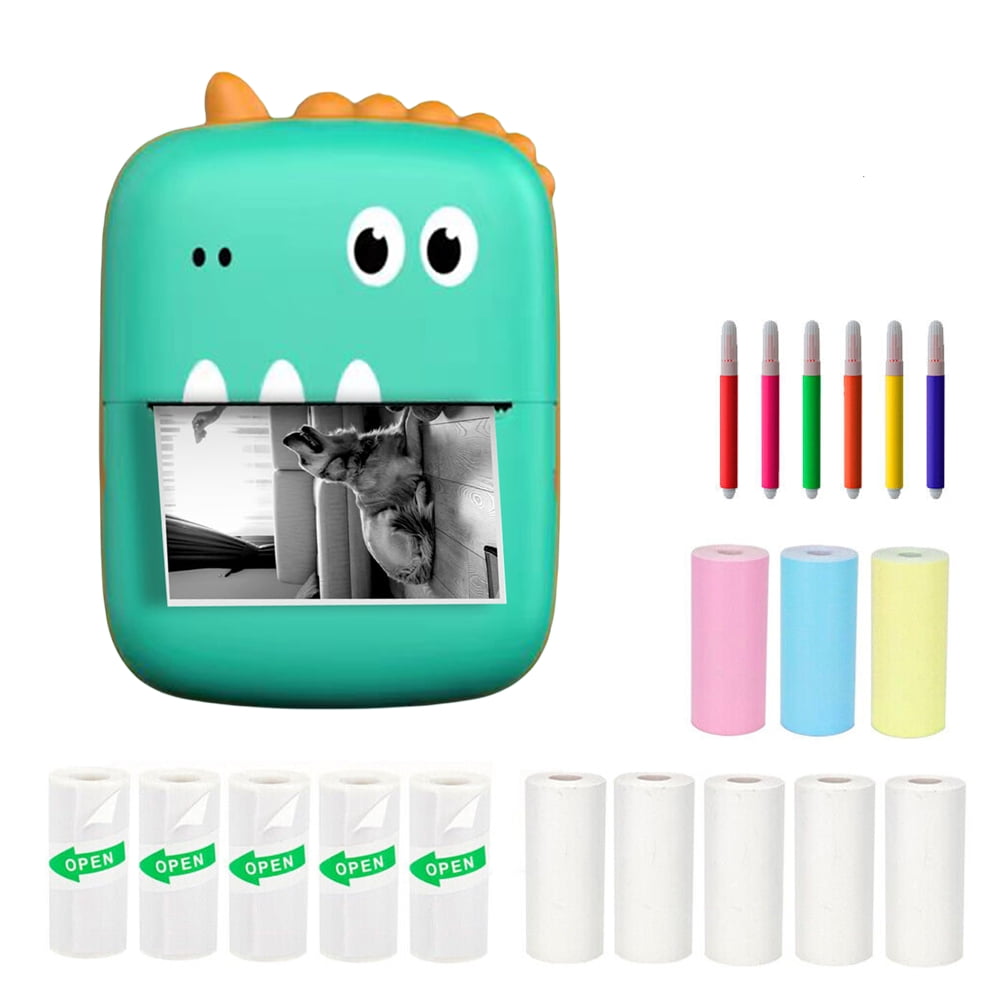 FungLam Mini Pocket Printer Portable Photo Printer Wireless Bluetooth