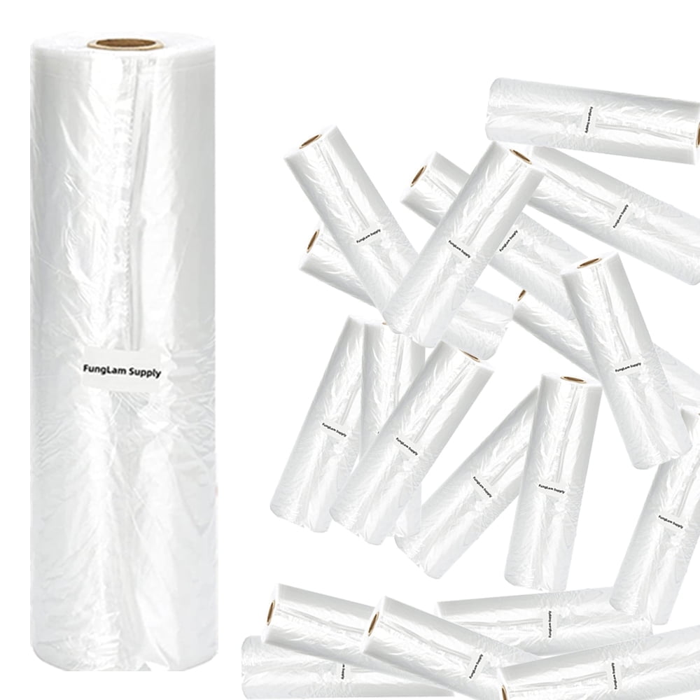 Sabco - Plastic Bags On Roll - Clear Poly Food Sandwich Food Bags For