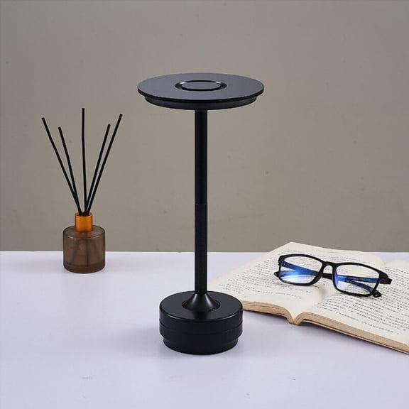 FungLam Rechargeable Table Lamp LED Touch Sensor Desktop Night Light Wireless Reading Lamp for Patio Restaurant Dining