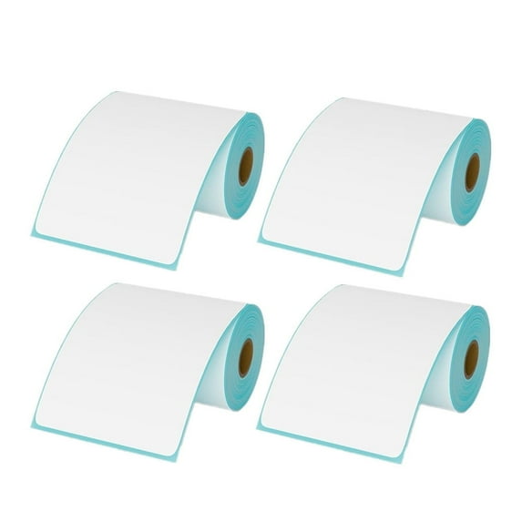 FungLam Thermal Labels 4 x 6 Barcode Sticker White Shipping Lables Self-Adhsive Mailing Labels Compatible with Rollo/Zebra Thermal Label Printer (4 Rolls, 250 Labels/Roll)
