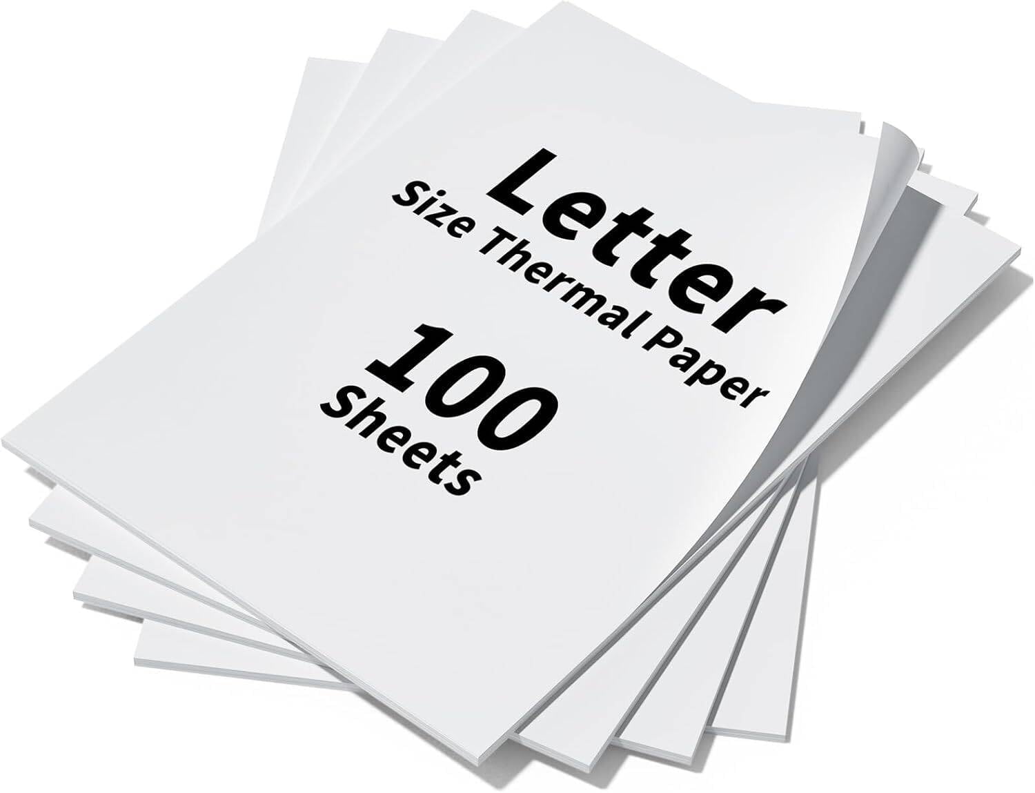 US Letter Size Thermal FungLam Thermal Printer Paper 8.5x11