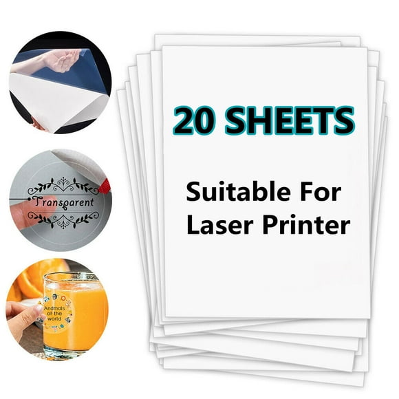 Sticker Paper Clear