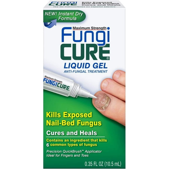 Fungi Cure Maximum Strength Antifungal Treatment Liquid Gel, 0.35 oz, 6 Pack