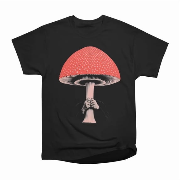 Fungi Face T-Shirt Tee Gift For Him Merch For Her Apparel For Friend ...