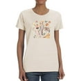 thumbnail image 1 of Fungi Field Trip Iii. T-Shirt Women -Annie Warren Designs, Female 5X-Large, 1 of 4