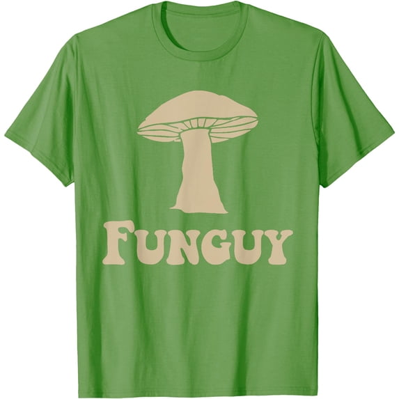 Fungi Fun Guy Funny Mushroom lover Unisex T-Shirt for Men Women Kids Toddler,Lime Color,Size YXS