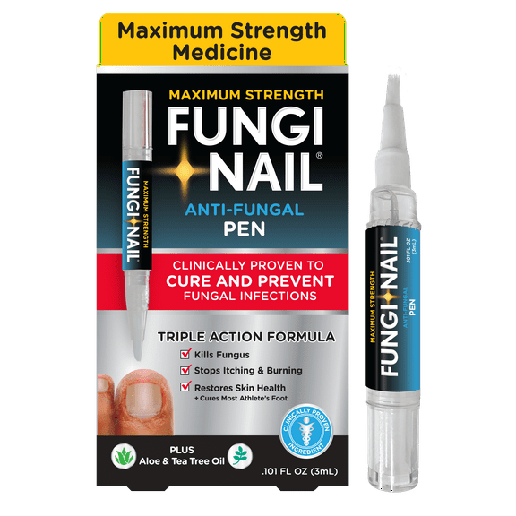Fungi-Nail Max Strength Antifungal Pen Applicator Liquid, Tolnaftate, .1oz, 1 Count