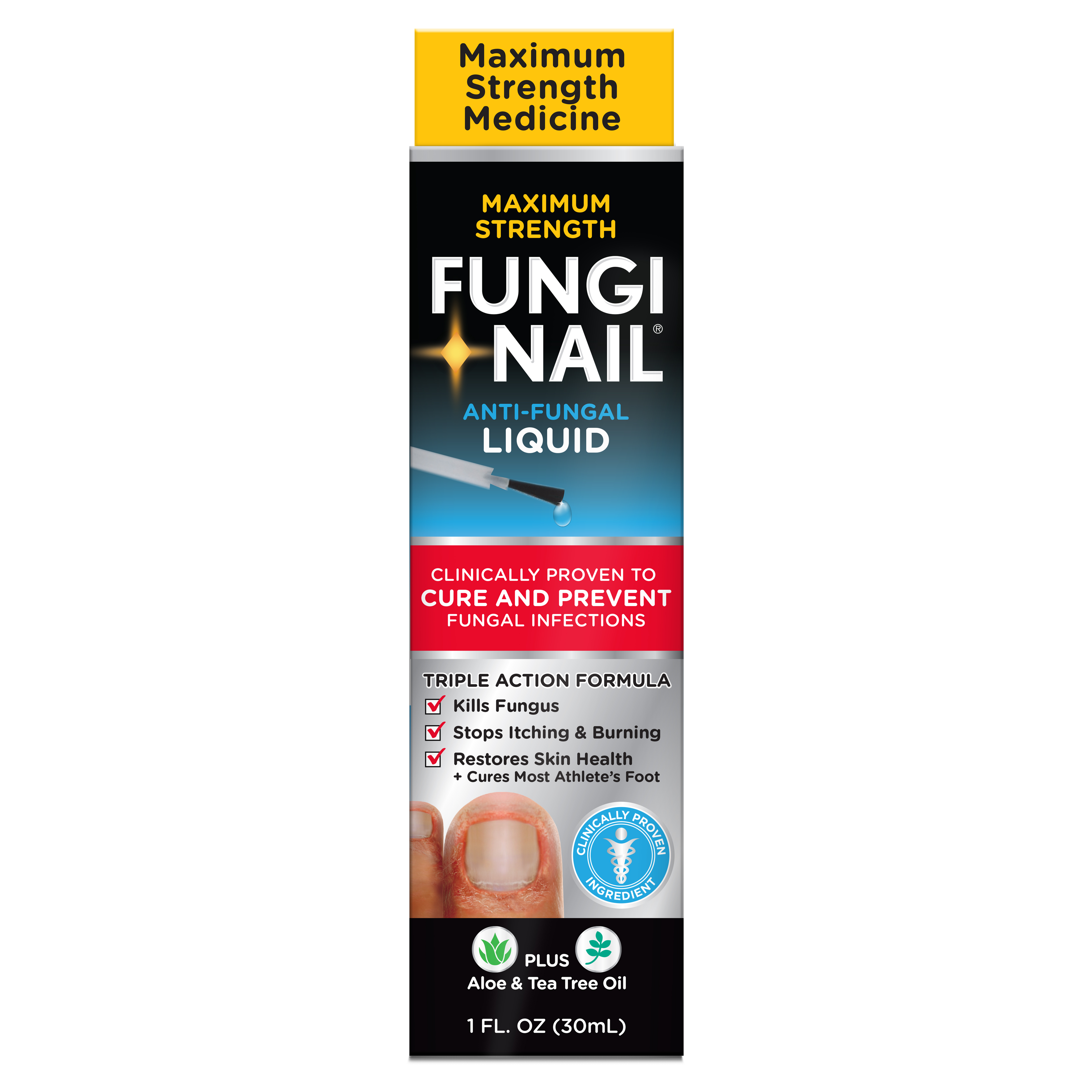 Fungi-Nail Maximum Strength Anti-Fungal Liquid, 1 oz - image 1 of 7