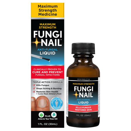 Fungi Nail Solution, Anti-Fungal Liquid, Tolnaftate 0.01%, 1 oz