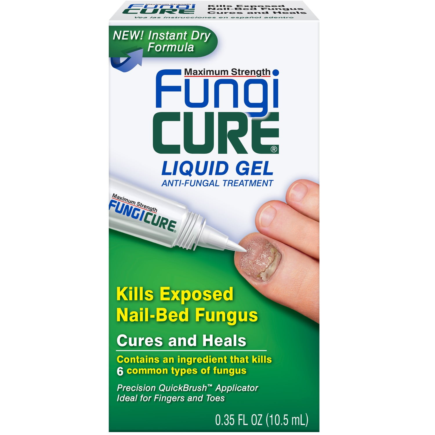 ALVA AMCO FungiCURE Maximum Strength Anti-Fungal Liquid, Gel, .35 Fl Oz