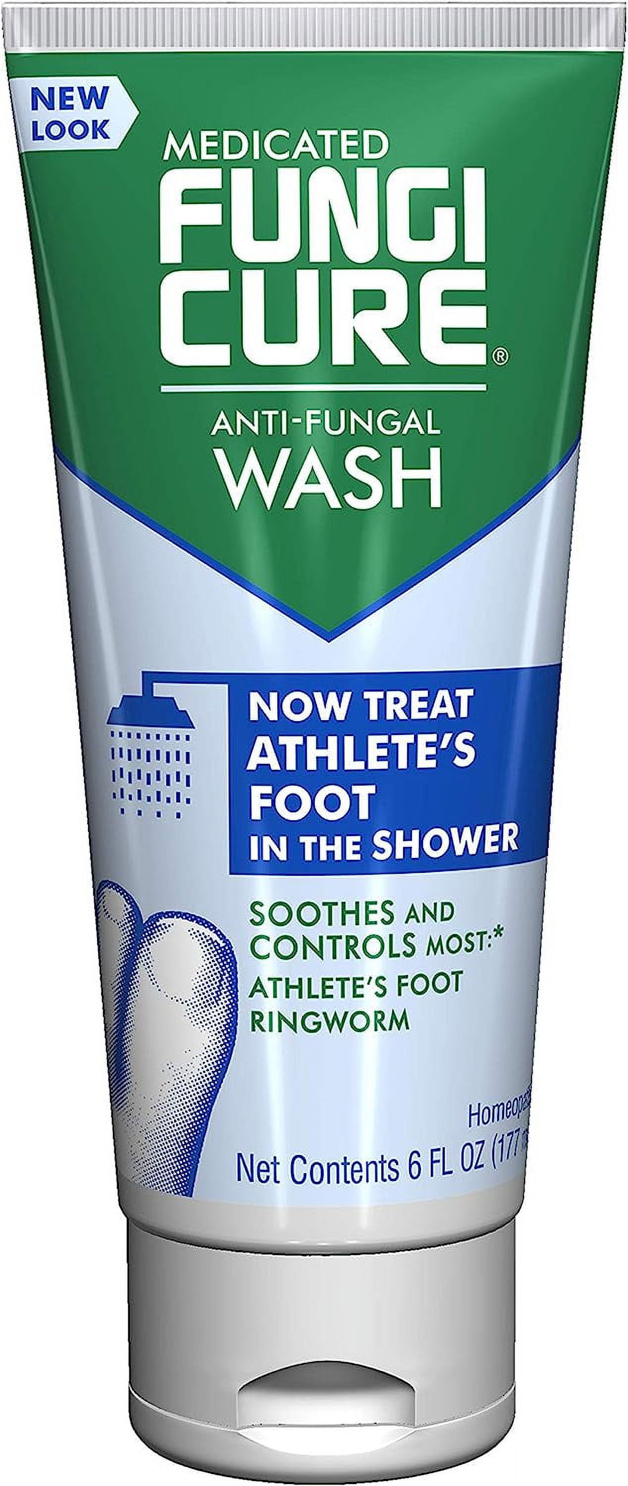 FungiCure Medicated AntiFungal Athlete's Foot Wash Treat Athlete's