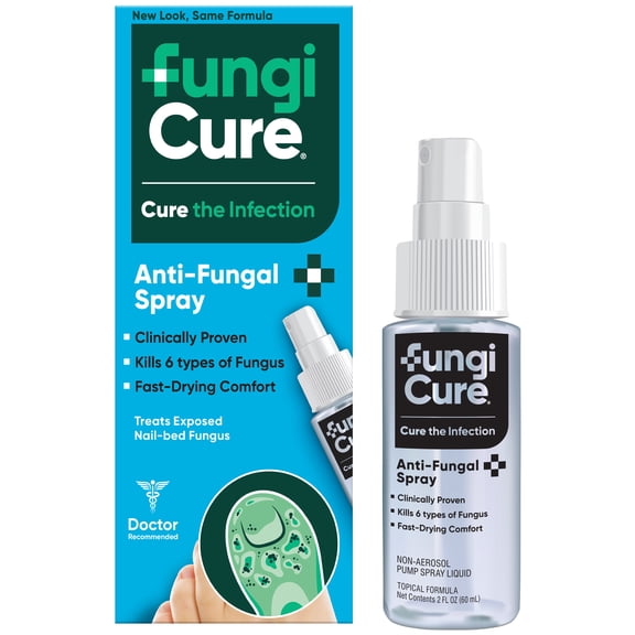 Fungicure Intensive Spray Anti-Fungal Treatment, 2 fl oz, 1 Pack