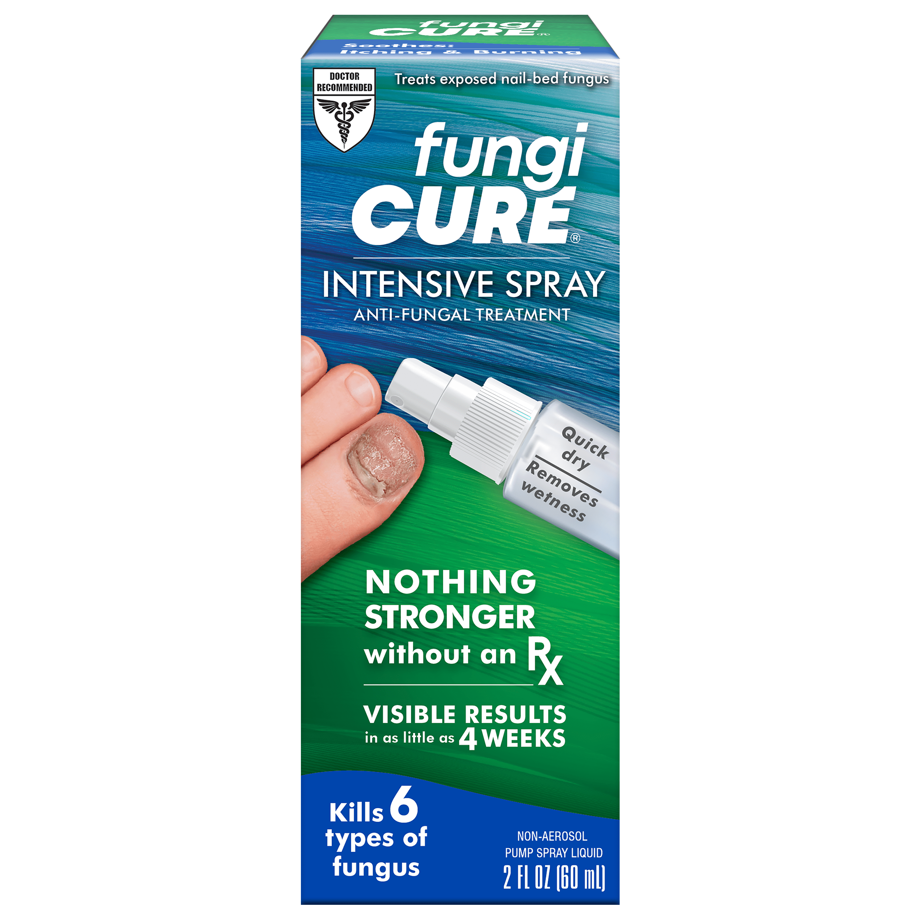 Fungicure Intensive Spray AntiFungal Treatment, 2 fl oz