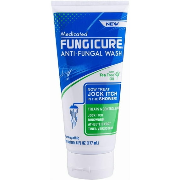 Fungicure Medicated Antifungal Body Wash Treatment, 6 oz (Pack of 2)