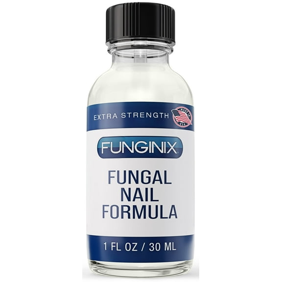 Funginix Healthy Nail Formula - Finger and Toenail Fungus Treatment, Clinically Proven Anti-Fungal Remedy, 1 Bottle
