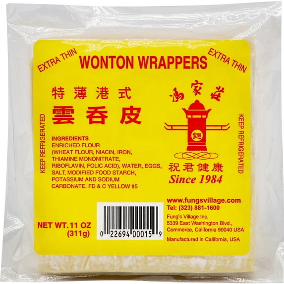 Fungs Village Wonton Wrappers