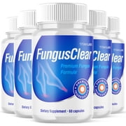Fungus Clear Advanced Nail Formula Natural Supplement for Healthy Nails FungusClear Capsules
