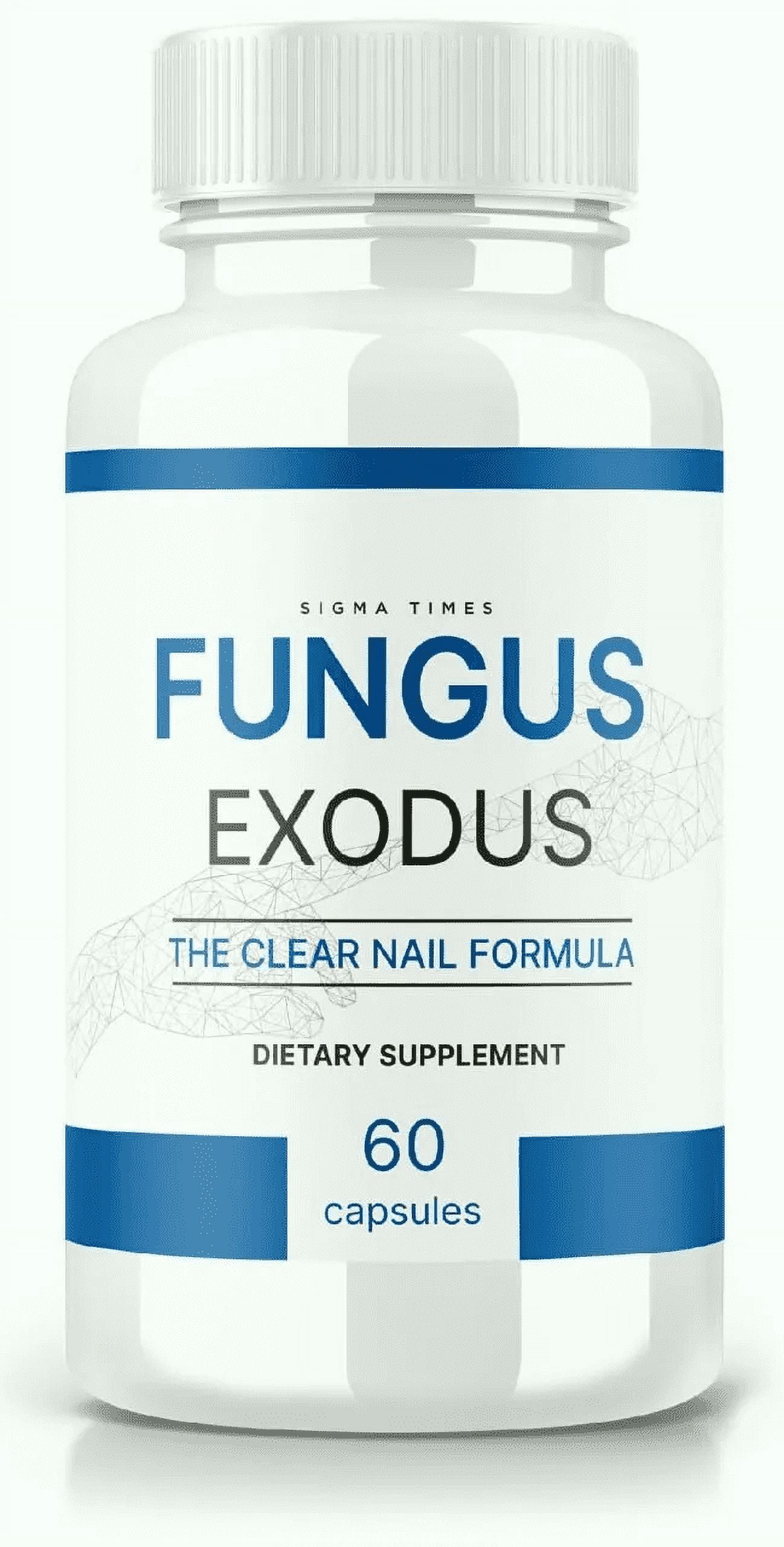 Fungus Exodus Pills Fungal Treatment Medicine Supplement for Nail