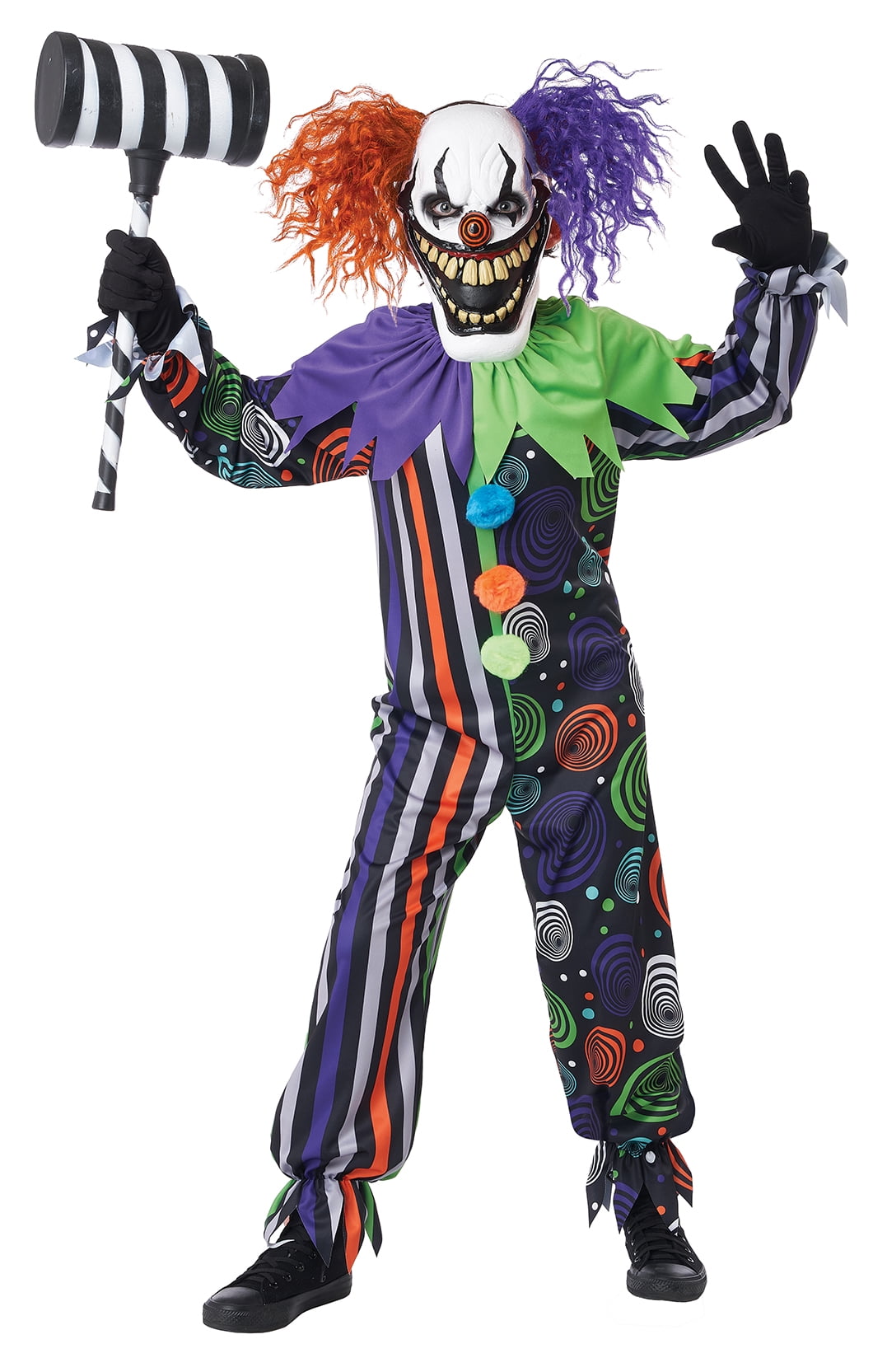 Funhouse Fiend Clown Child Costume - Walmart.com