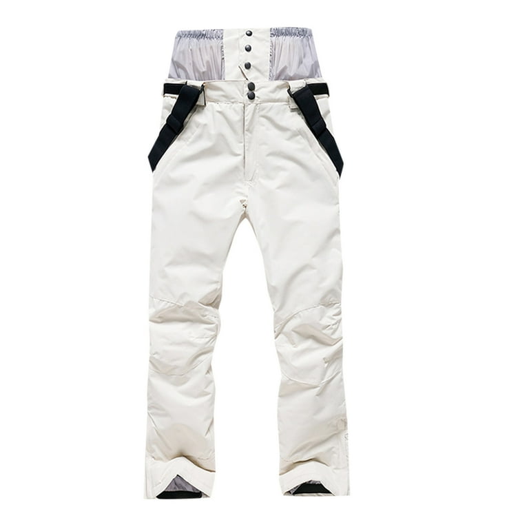 Funicet Black and Friday Deals Women s Winter Hiking Snow Bibs Waterproof Ski Snow Pants Insulated Snowboard Overalls Softshell Pants Fleece Lined
