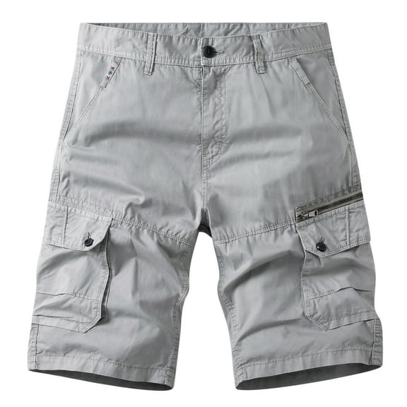 Funicet Men's Cargo Shorts Relaxed Fit Shorts Outdoor Athletic Work Shorts With Multi-Pockets