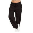 thumbnail image 1 of Funicet Women's Loose Fit Fleece Jogger Sweatpants Relaxed Athletic Pants Work Pants Bronze S, 1 of 8