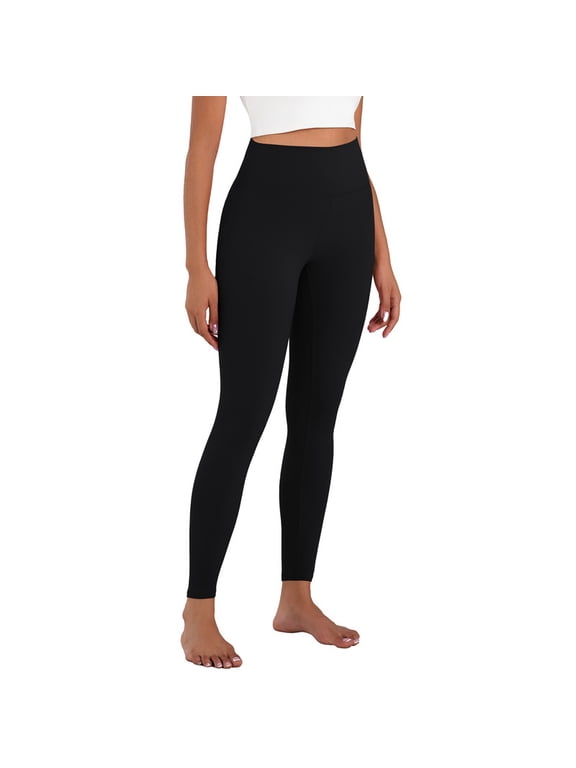 Thick High Waist Yoga Pants, Tummy Control Workout Running Yoga Leggings for Women