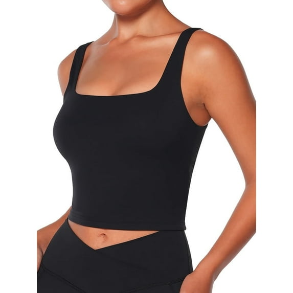 Funidos Women's High Impact Sports Bra Moisture Wicking Wireless for Yoga Running Gym Top XS-XL