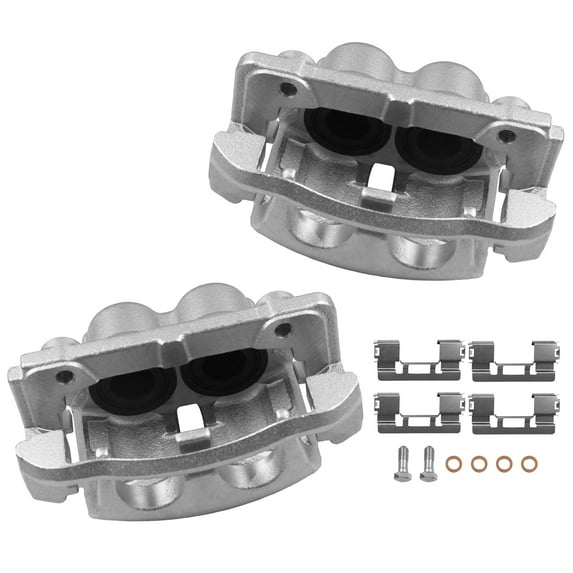 Funire Disc Brake Caliper Assembly Set of 2 - Compatible with Ford Lobo 2005, Rear Driver & Passenger Side, 2 Brake Calipers Replacement