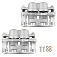 thumbnail image 1 of Funire Front Brake Caliper with Bracket Compatible with Chevy Models - 2001-2003;2005-2006 Silverado 1500 HD | Front Driver & Passenger Disc Brake Caliper Assembly for 18-B4729 18-B4728, 1 of 7