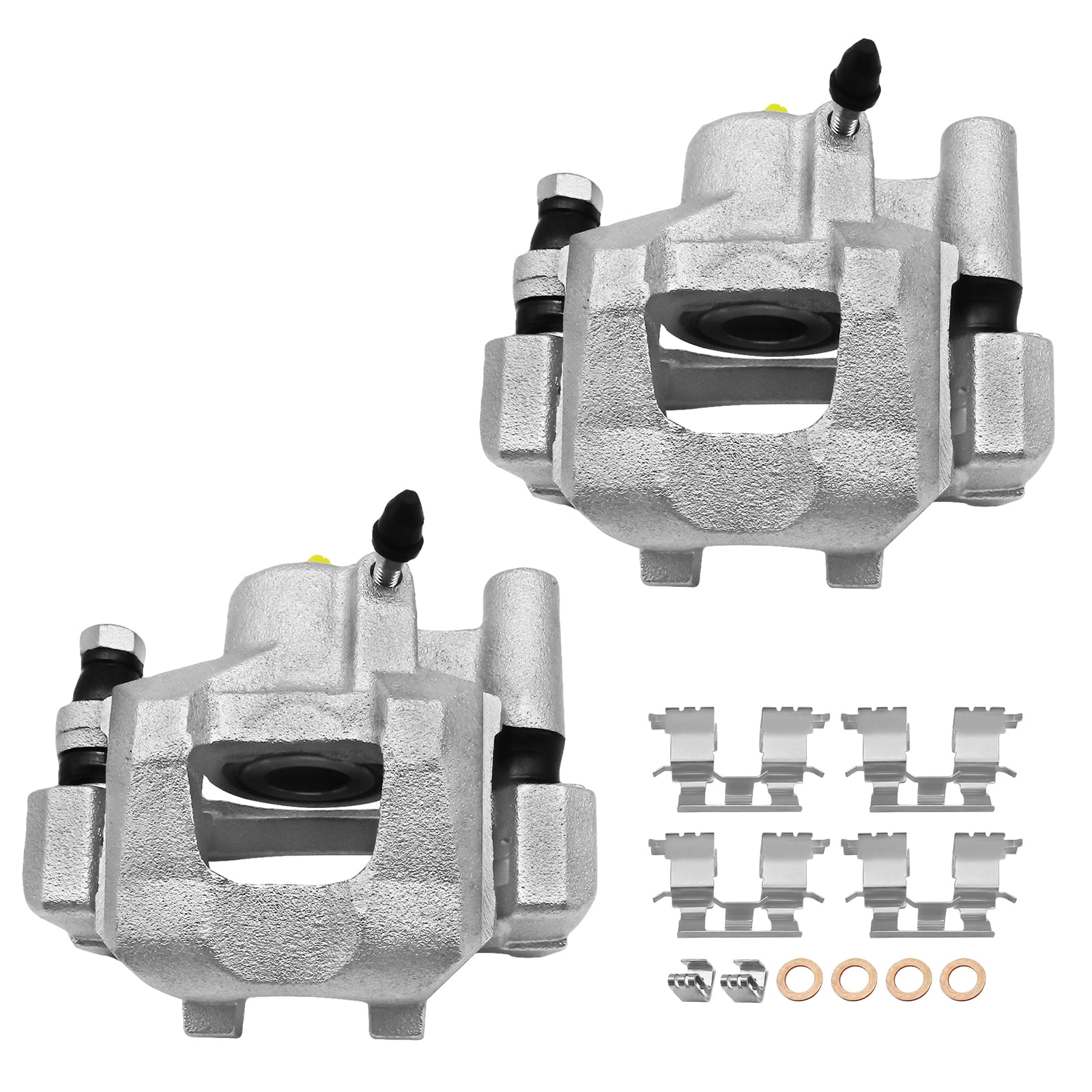 Funire Rear Brake Caliper With Bracket Compatible With 2001-2003 Toyota Highlander, Rear Driver & Passenger Side, 19-B2685A 19-B2684A