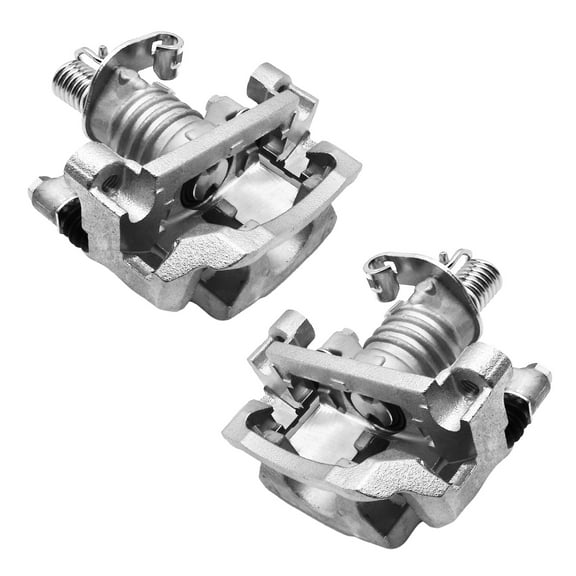 Funire Rear Brake Caliper with Bracket Compatible with Chevy Impala Limited 2014-2016 | Rear Driver & Passenger Disc Brake Caliper Assembly for 18-B5010 18-B5011, Set of 2