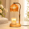 thumbnail image 1 of Funistree Flower Candle Warmer Lamp with Timer, Dimmable Candle Lamp Warmer, Christmas Birthday Gifts for Women Mom Her, 1 of 9
