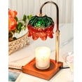 thumbnail image 1 of Funistree Strawberry Candle Warmer Lamp with Timer Dimmable, Height Adjustable Wax Warmer, Gifts for Women Mom Wife, Candle Melting Light for Jar Candles with 2 Bulbs, 1 of 12