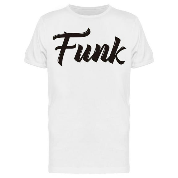 Funk Calligraphy T-Shirt Men -Image by Shutterstock, Male Medium