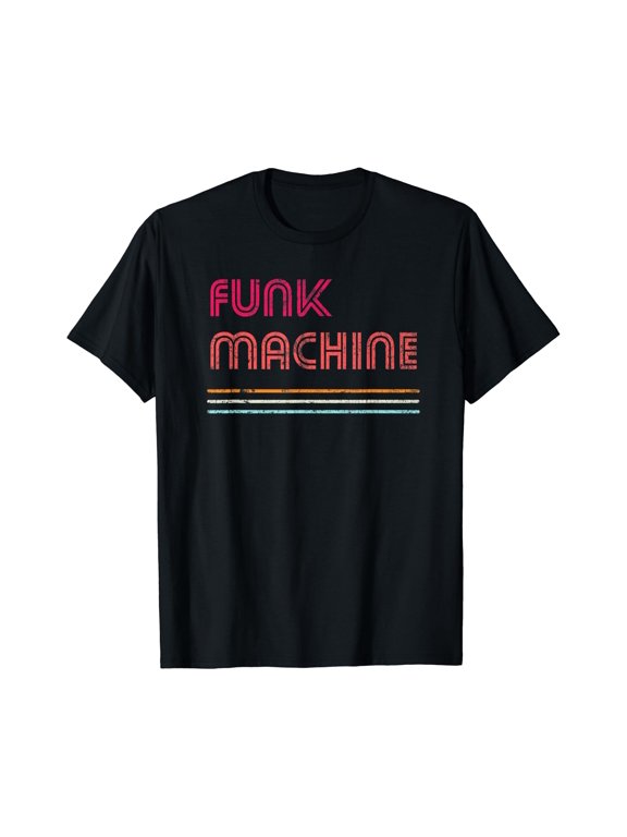 Funk Machine Retro Disco Lover Funky T-Shirt
